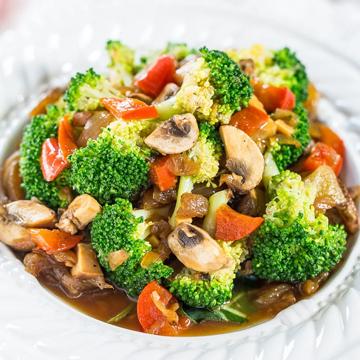 STIR FRIED MIXED VEGETABLES